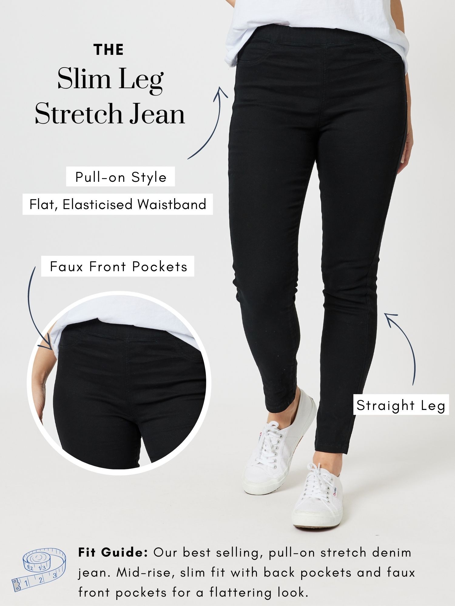 Slim Leg Stretch Jean