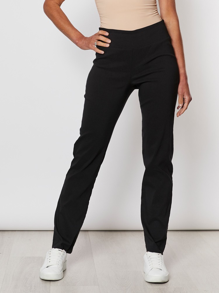 Trouser Leg Ponte Pant