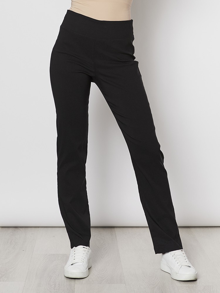 Trouser Leg Ponte Pant