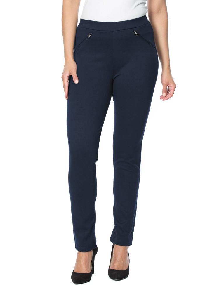 Twill Ponte Stretch Pant