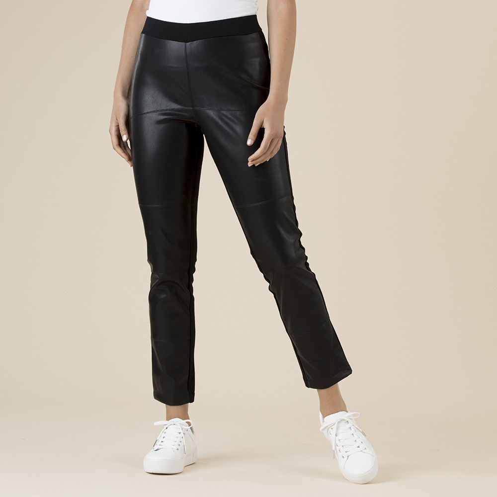 Faux Leather Love Pants