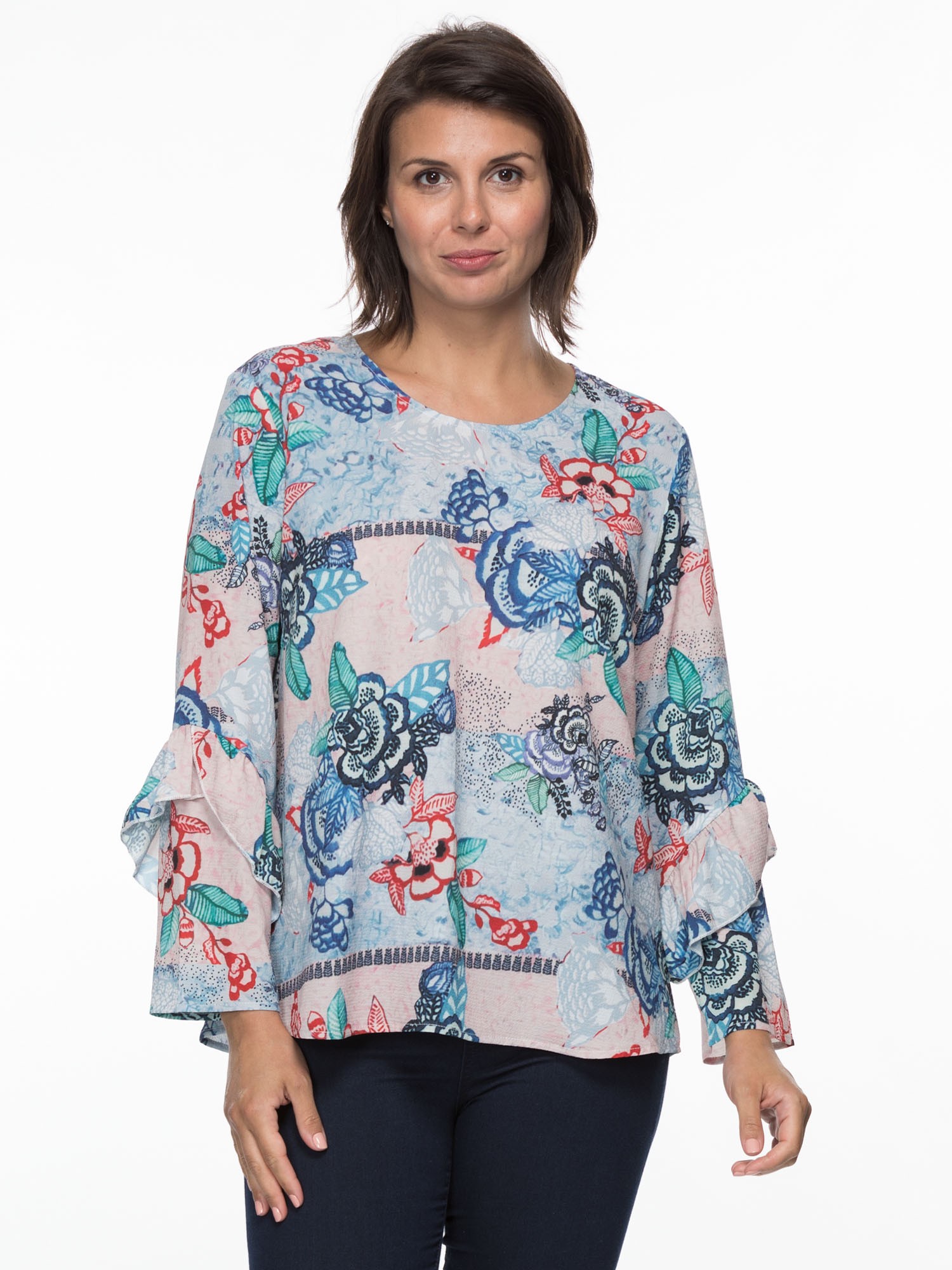 Paisley Print Top