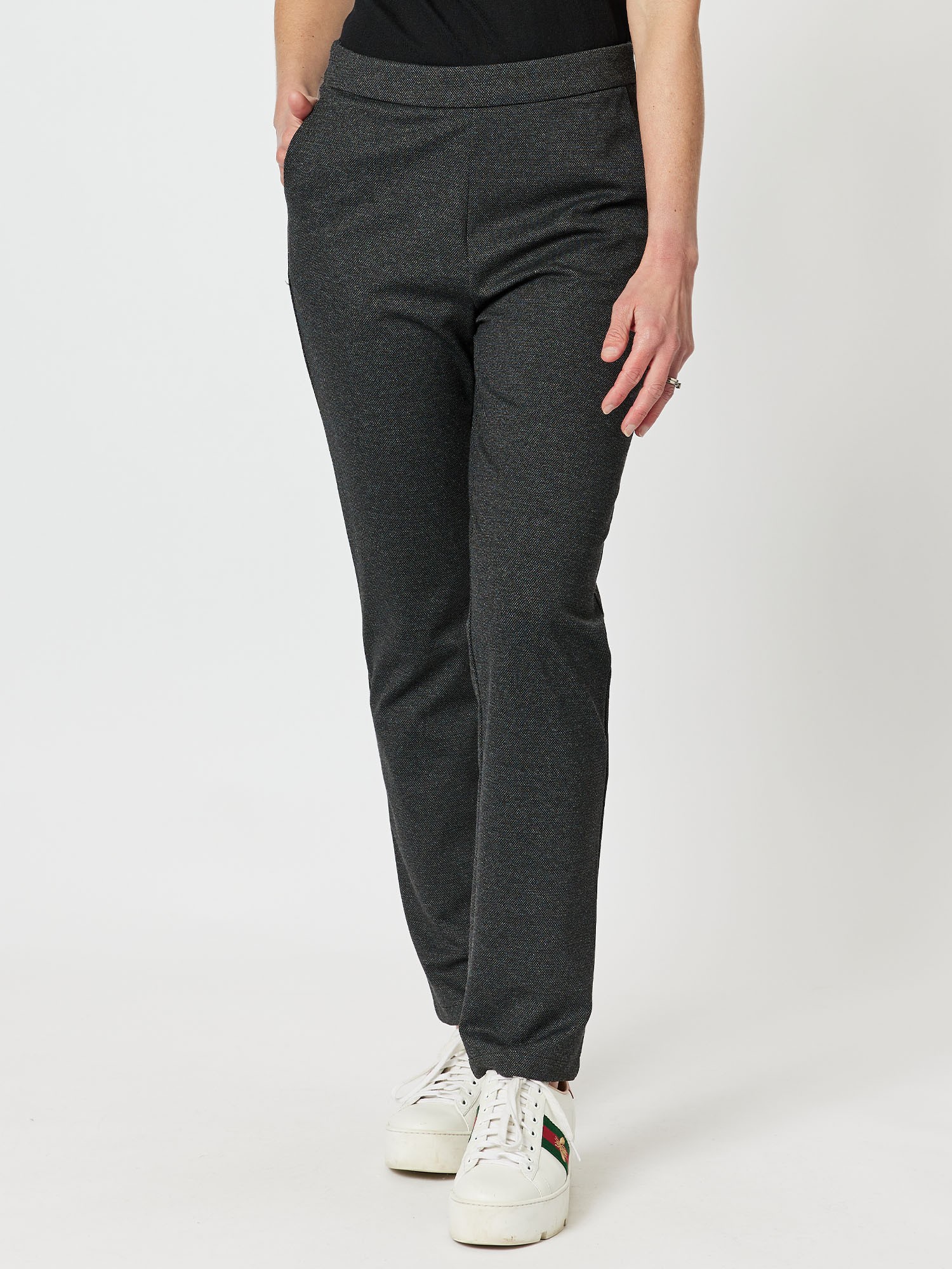 Textured Ponte Pant