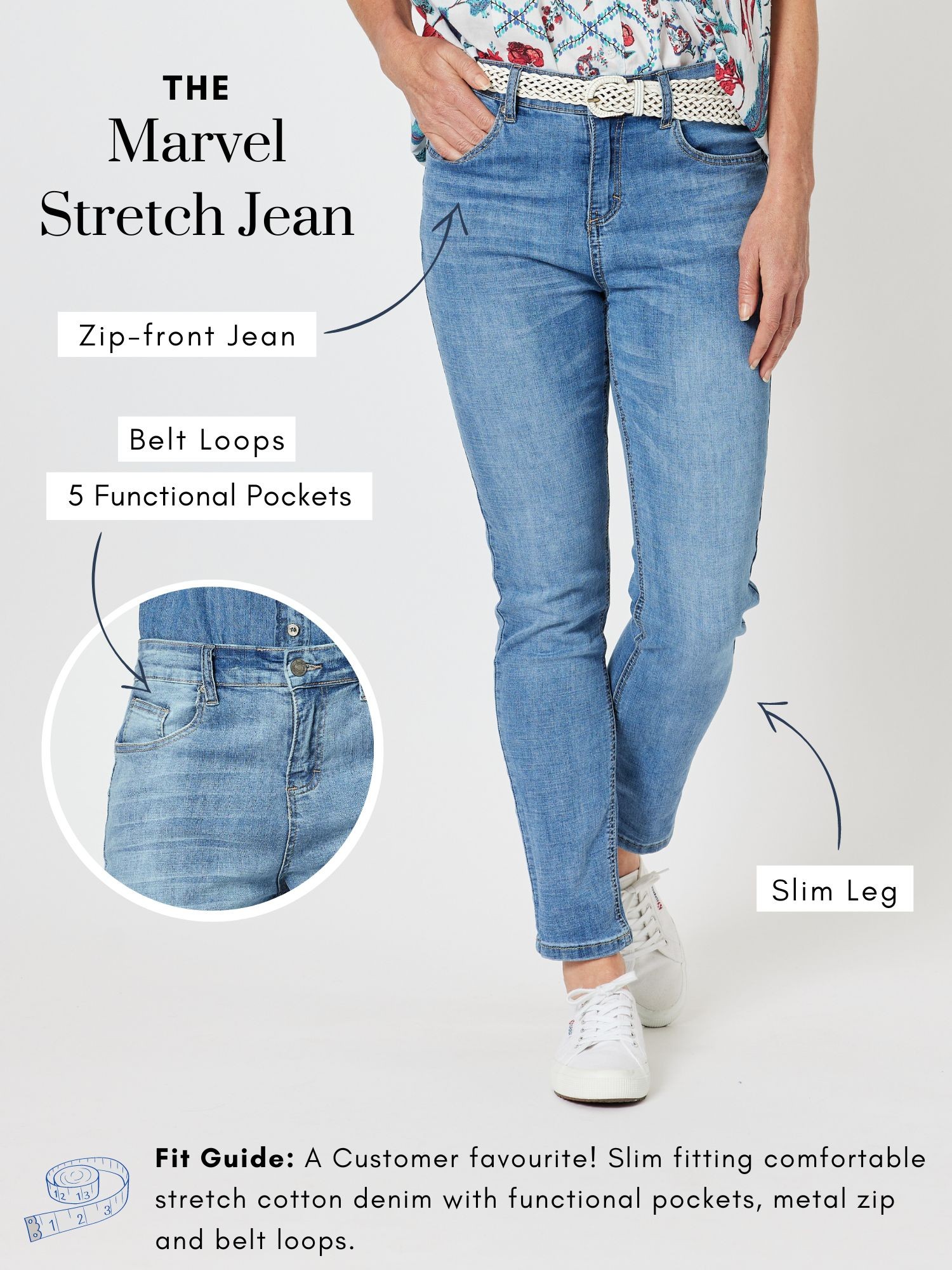 Marvel Stretch Jean