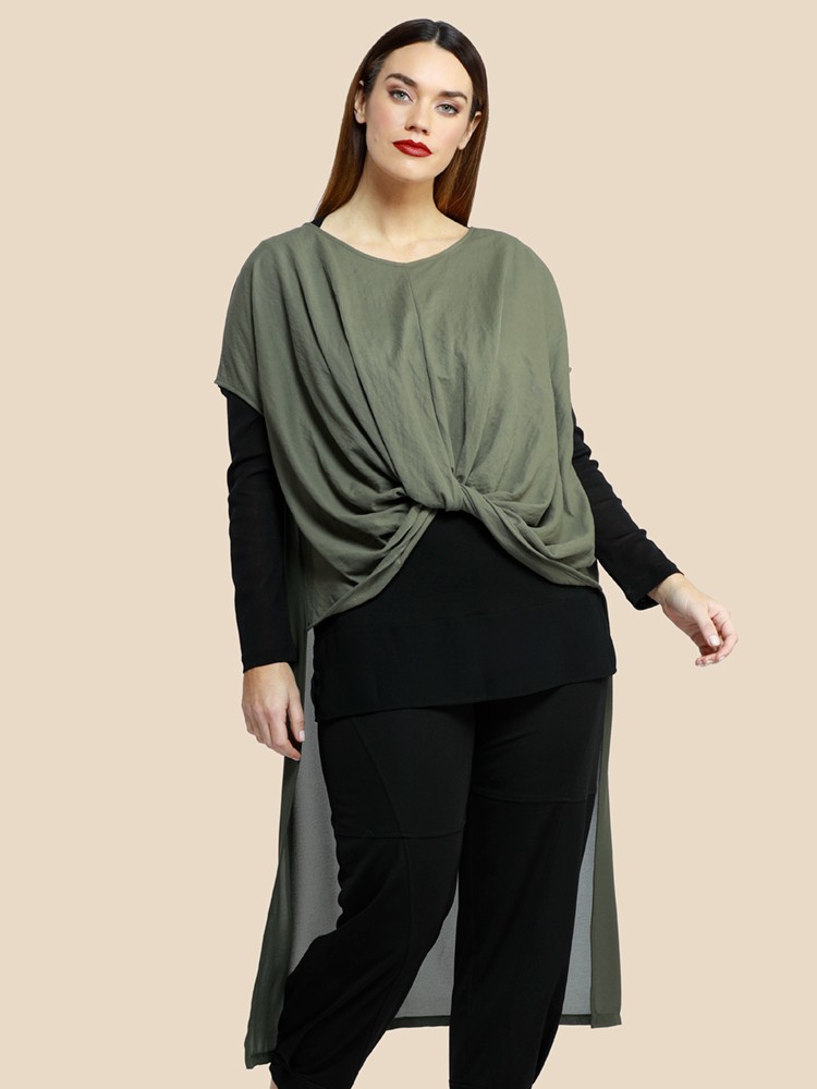 Twist Front Tunic