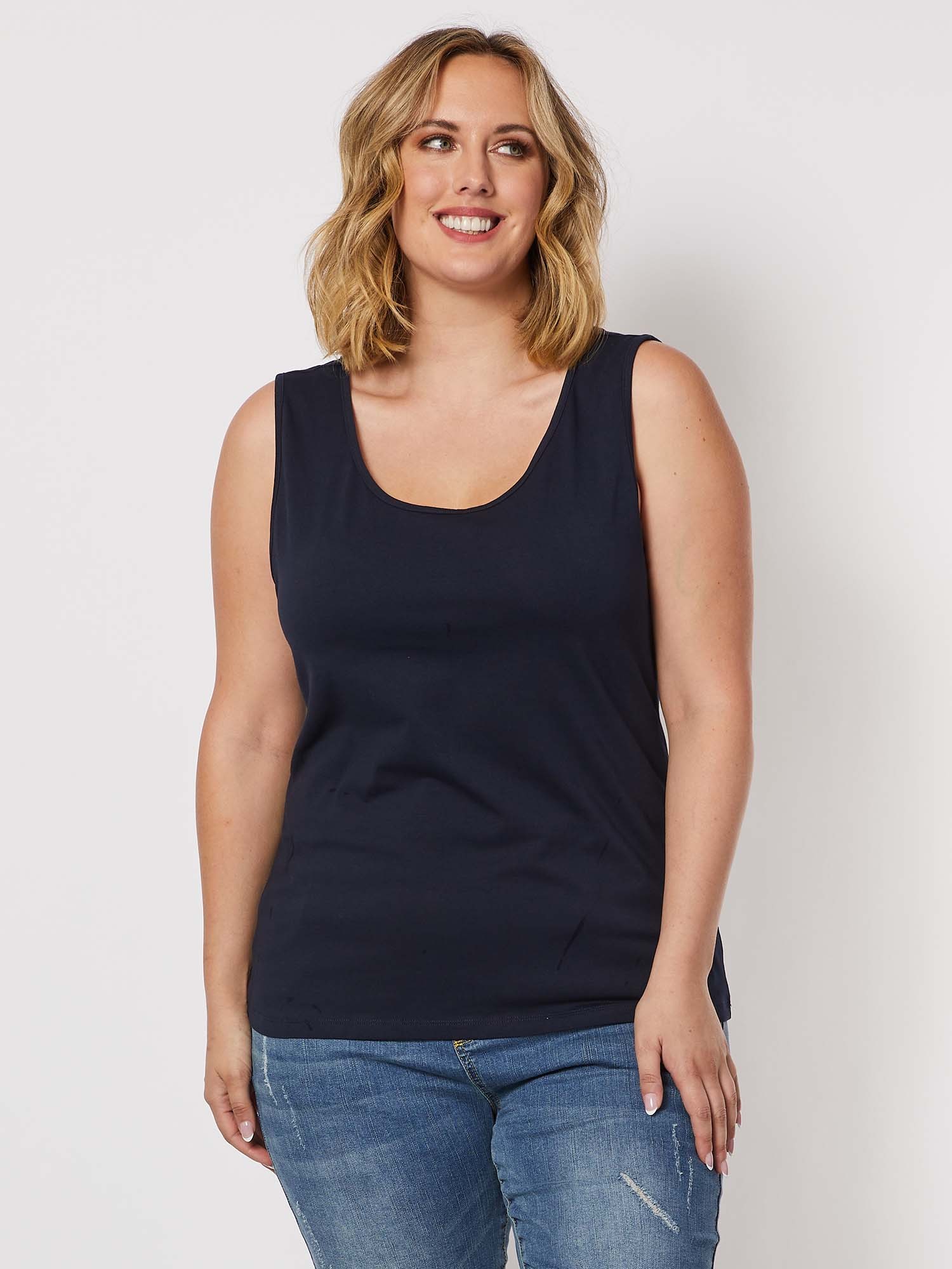 Stretch Cotton Cami