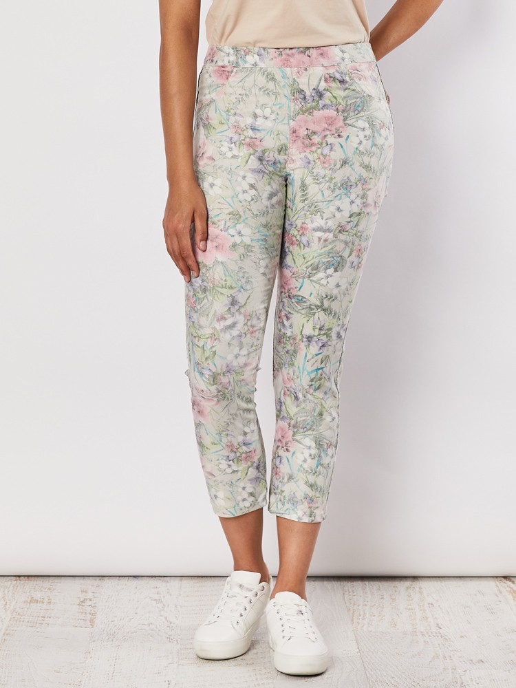 Stretch Floral Jegging