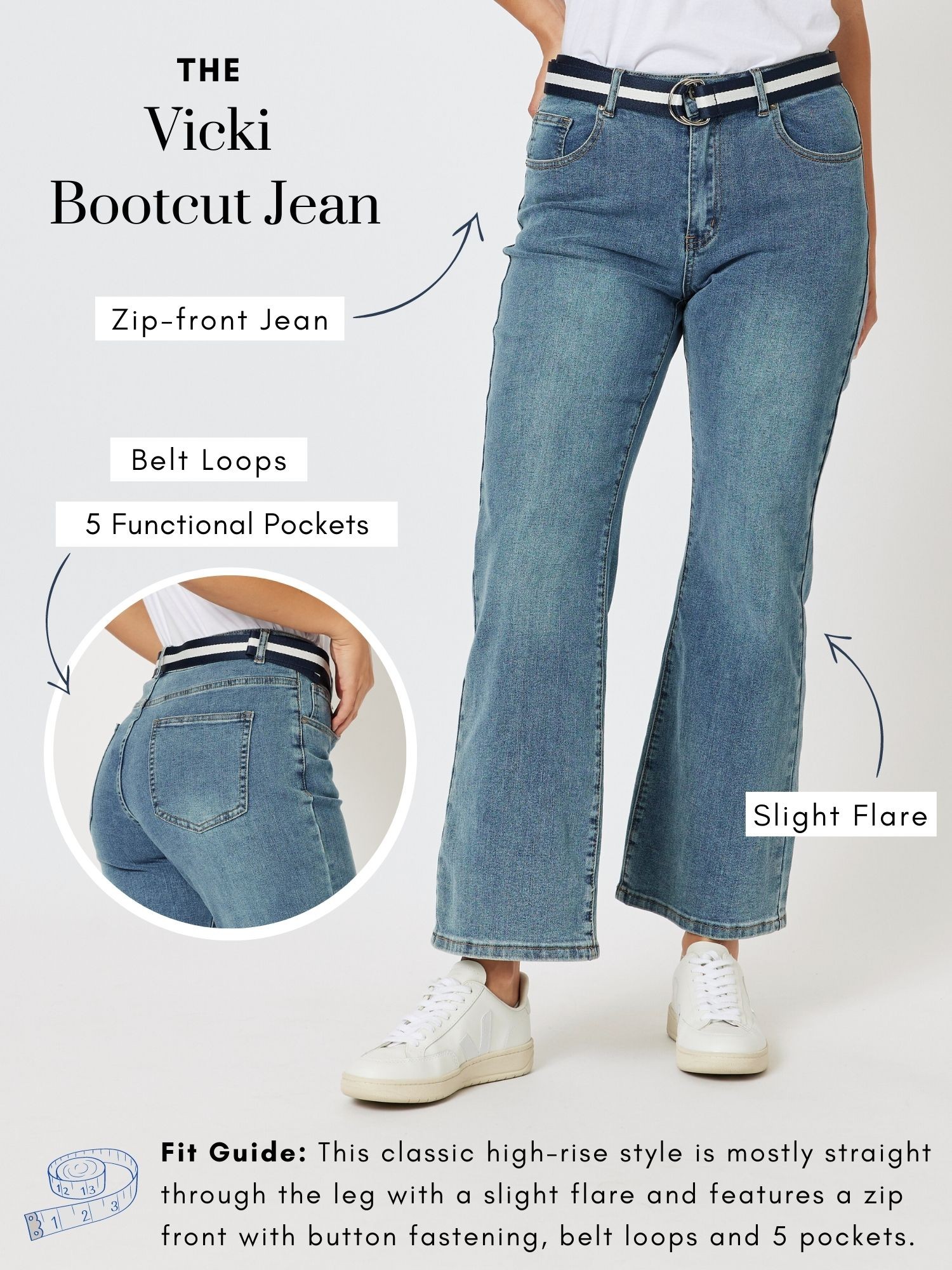 Vicki Boot cut Jean