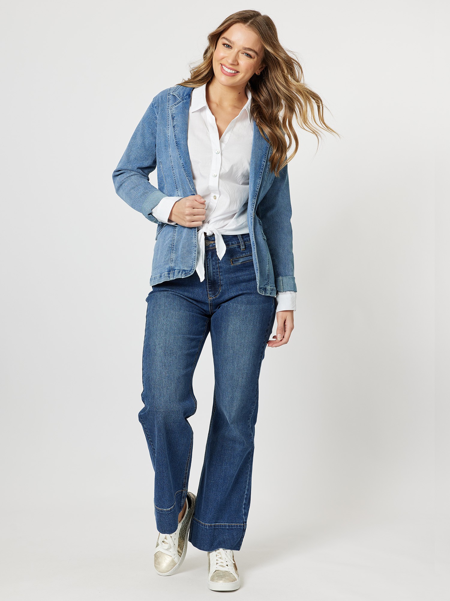 Denim Blazer