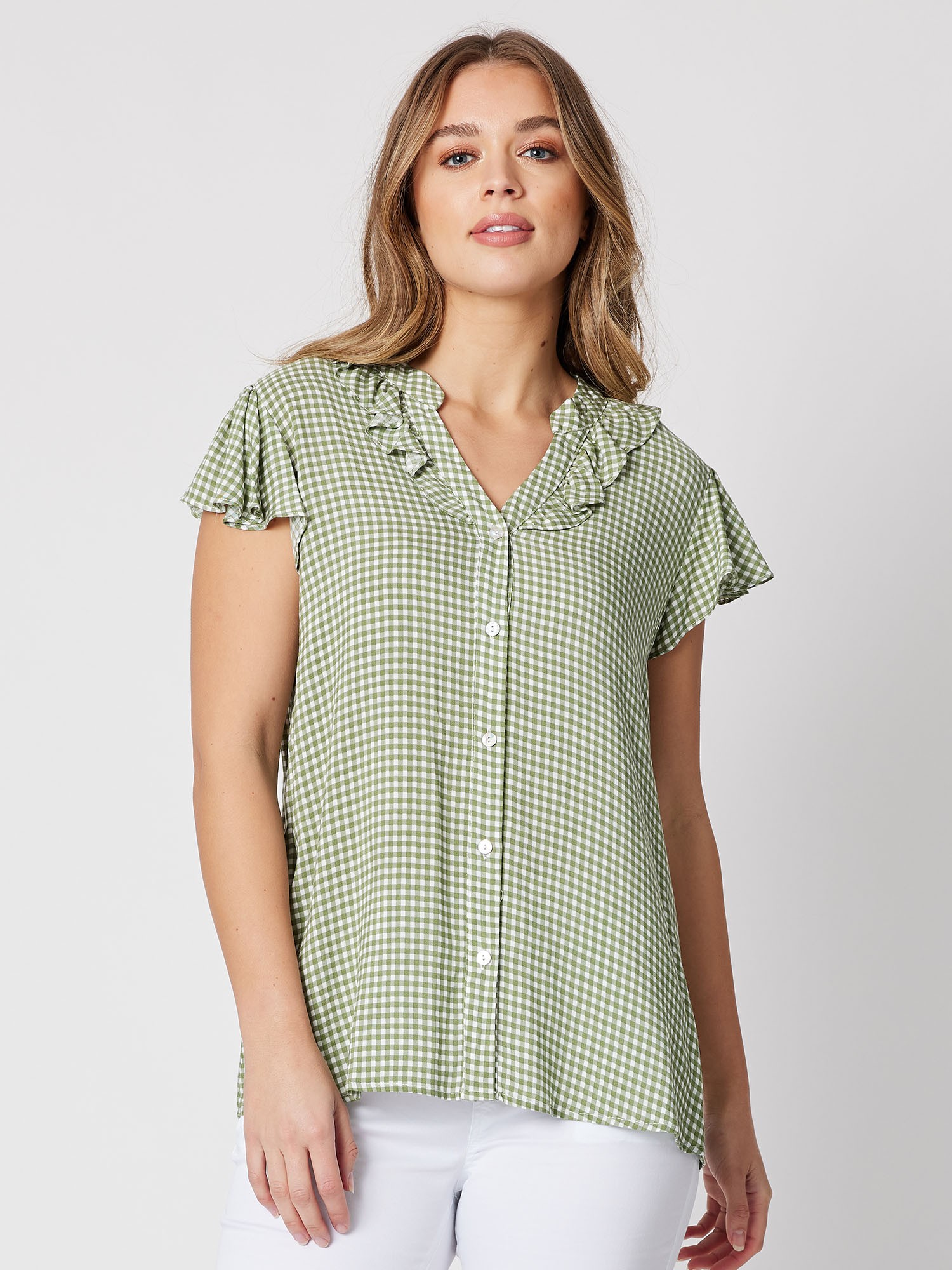 Gingham Check Shirt