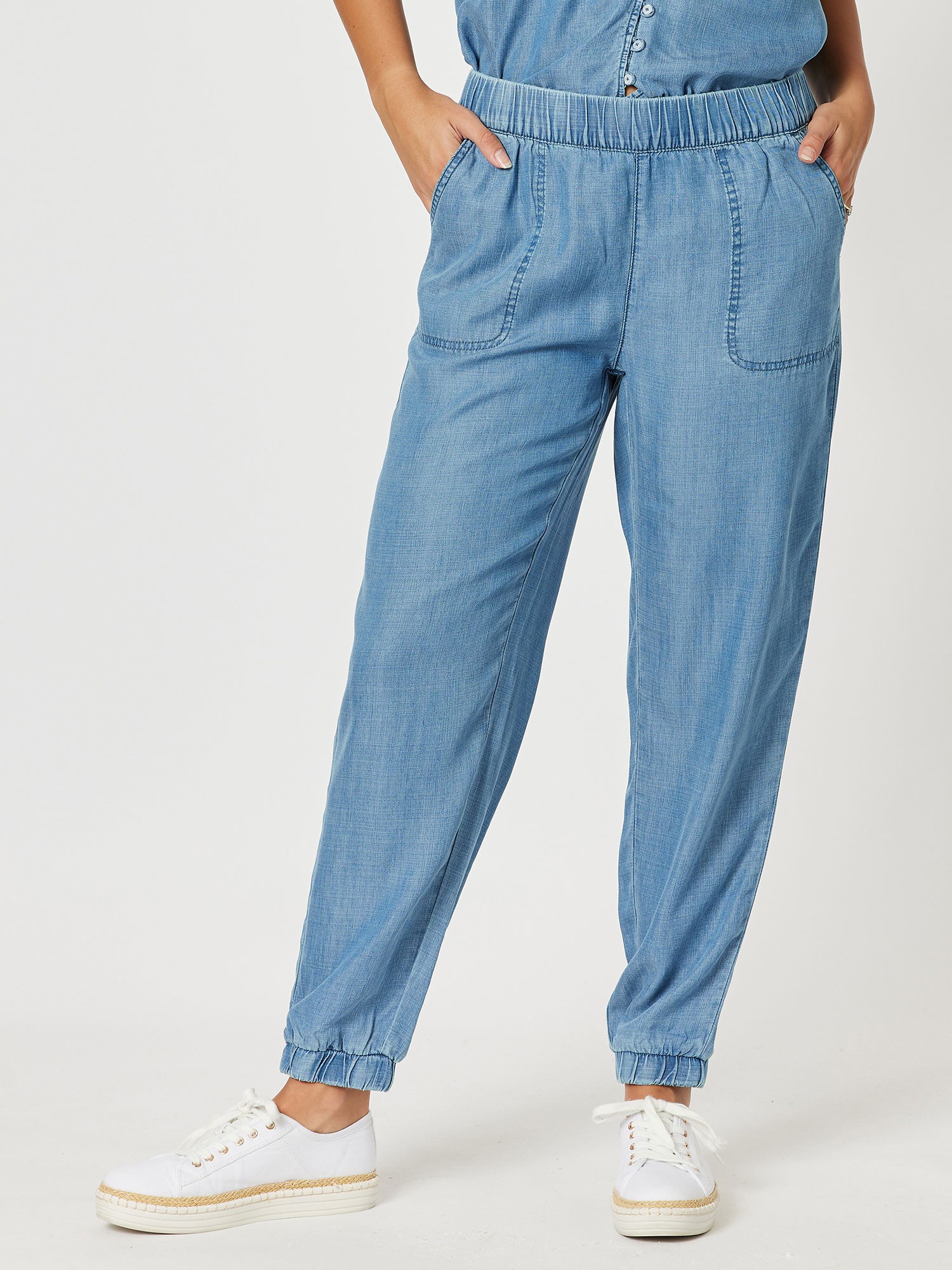 Chambray Lounge Pant