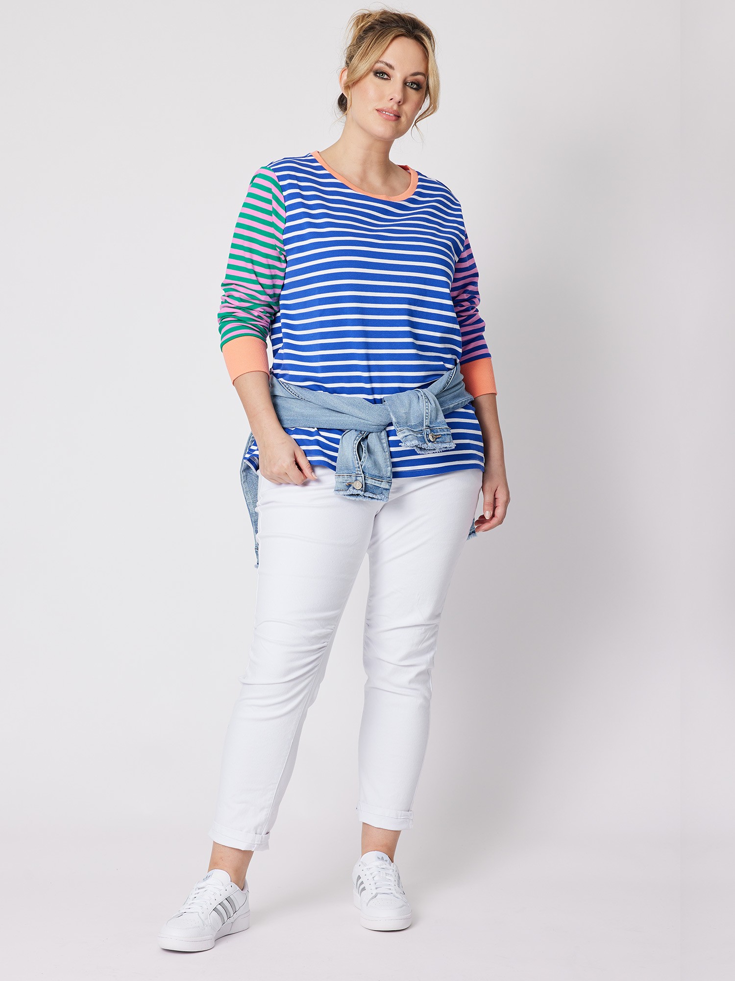 Multi Stripe Cotton Top