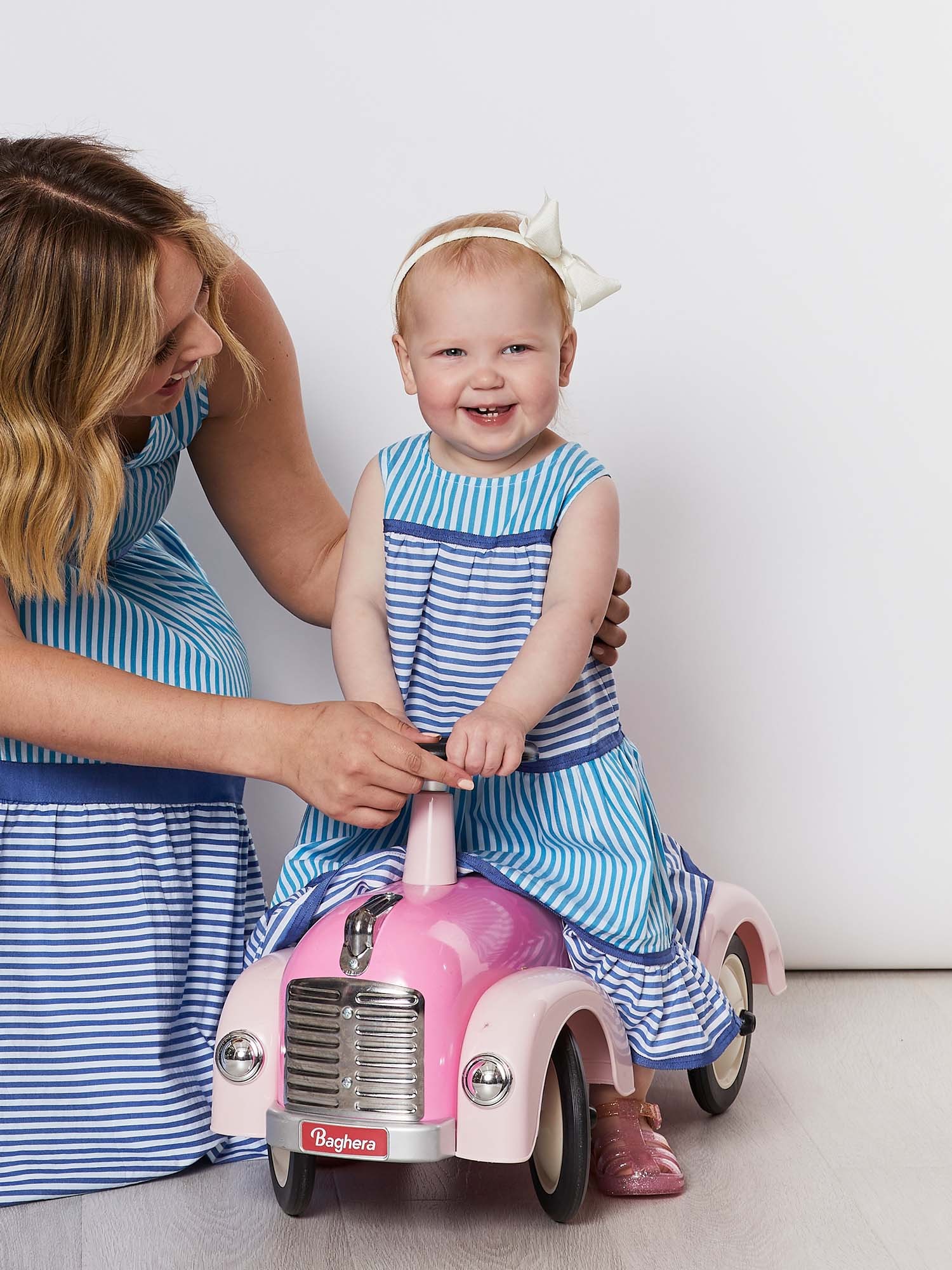 Stripe Mini-Me Cotton Dress