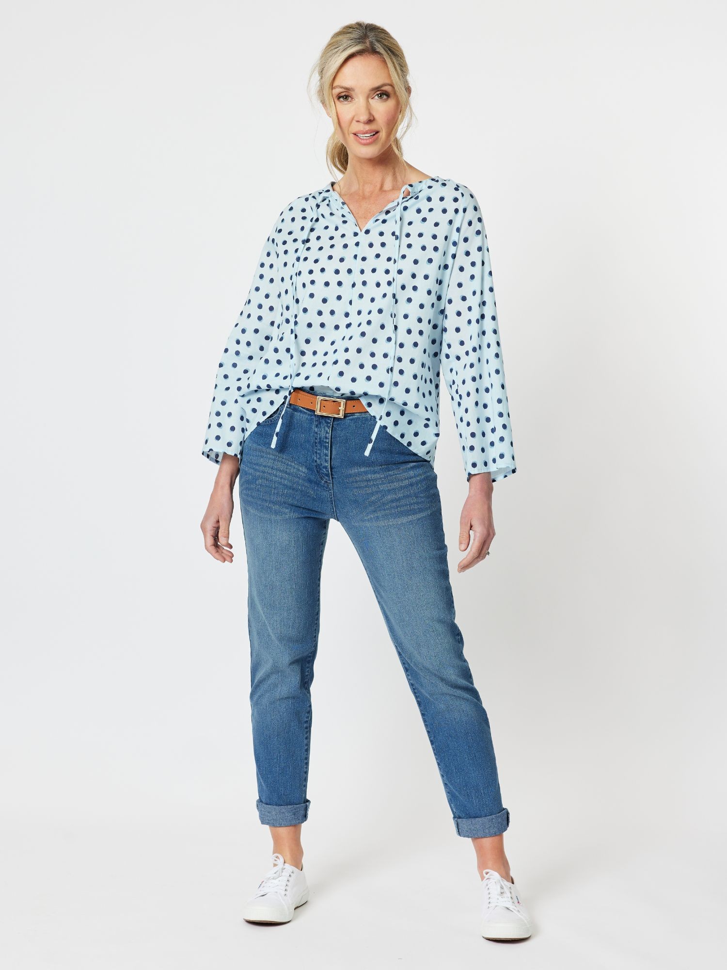 Cotton Dottie Blouse