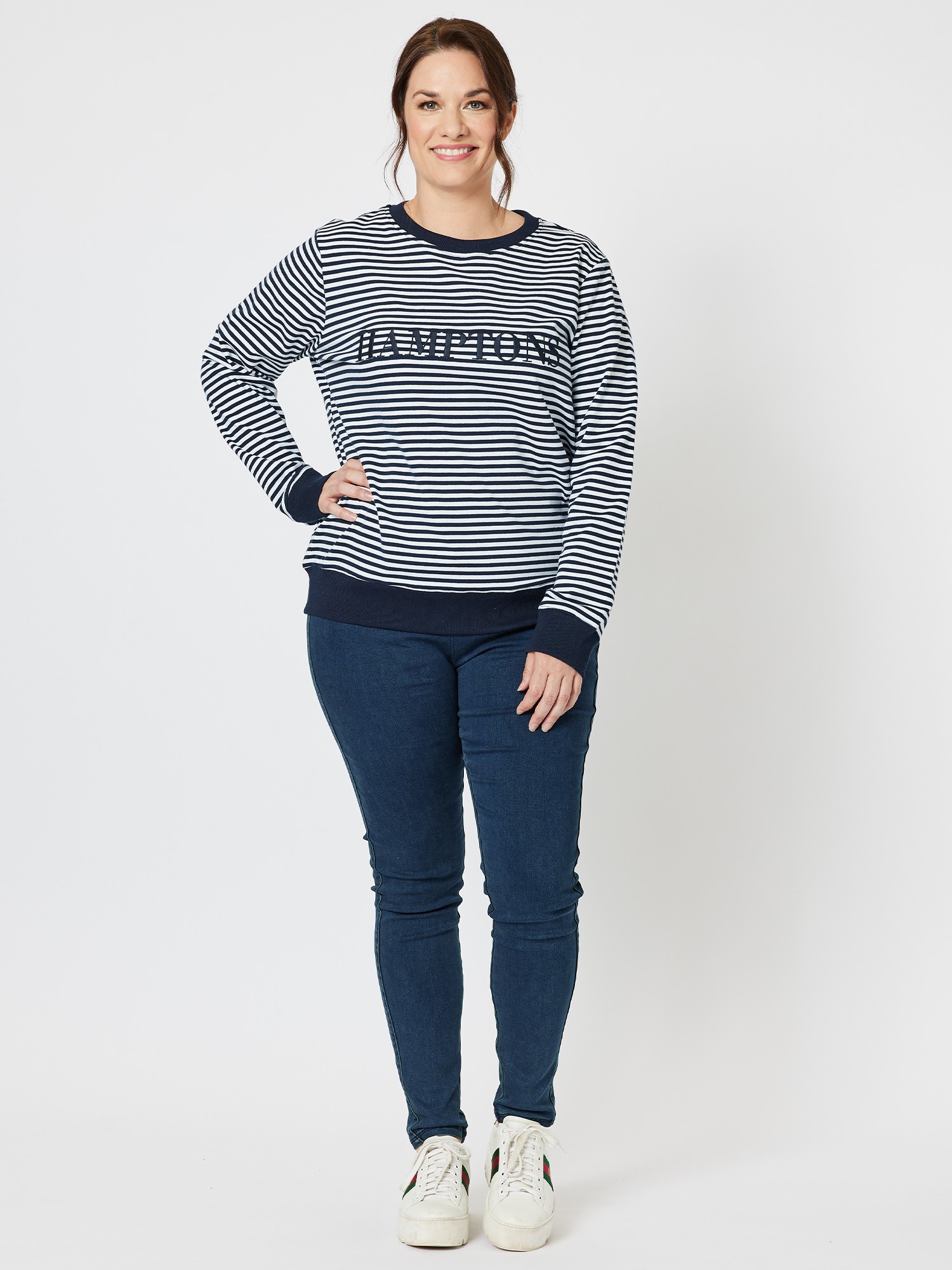 Hampton Stripe Sweat