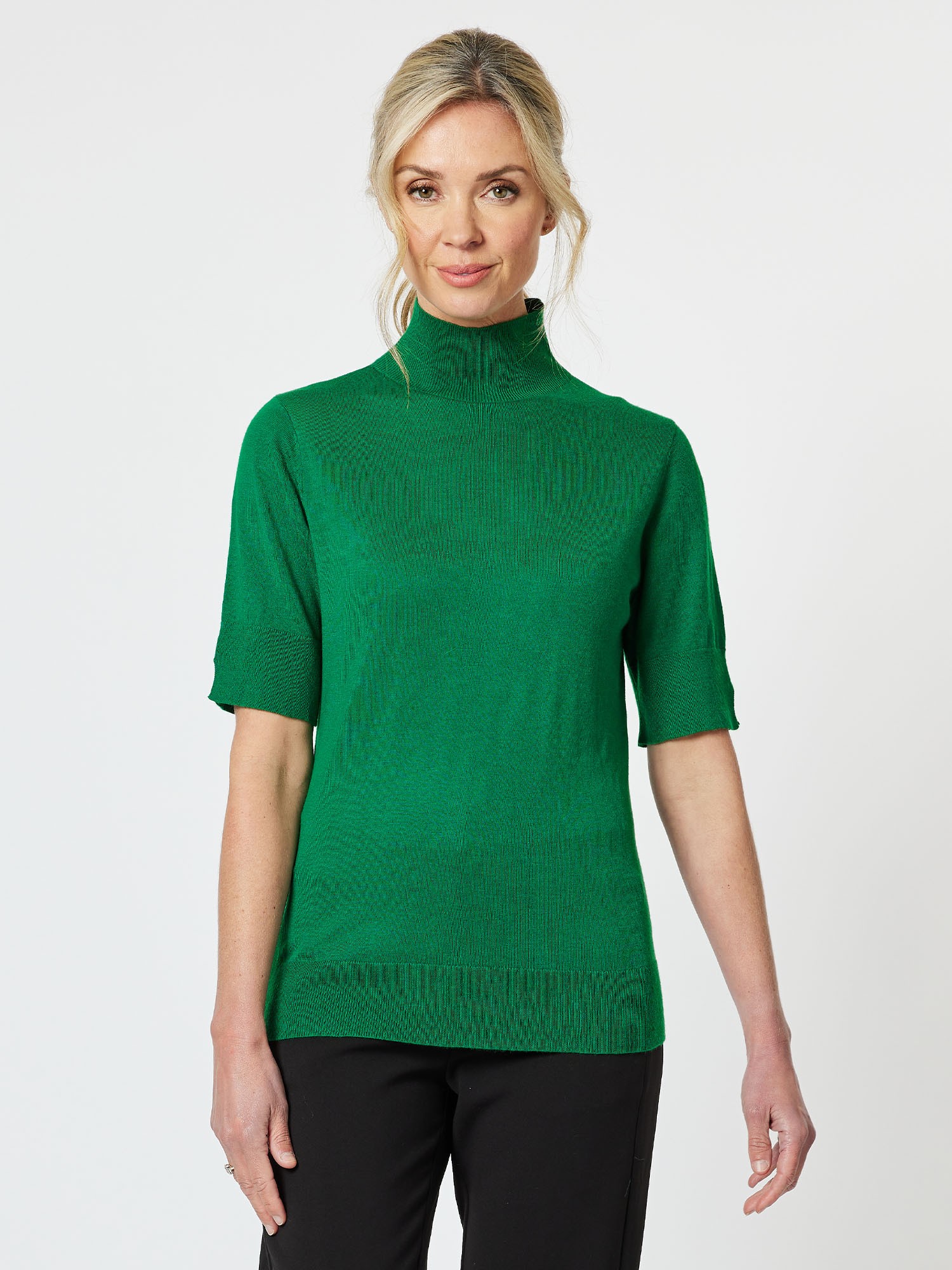 Donna Mock Neck knit