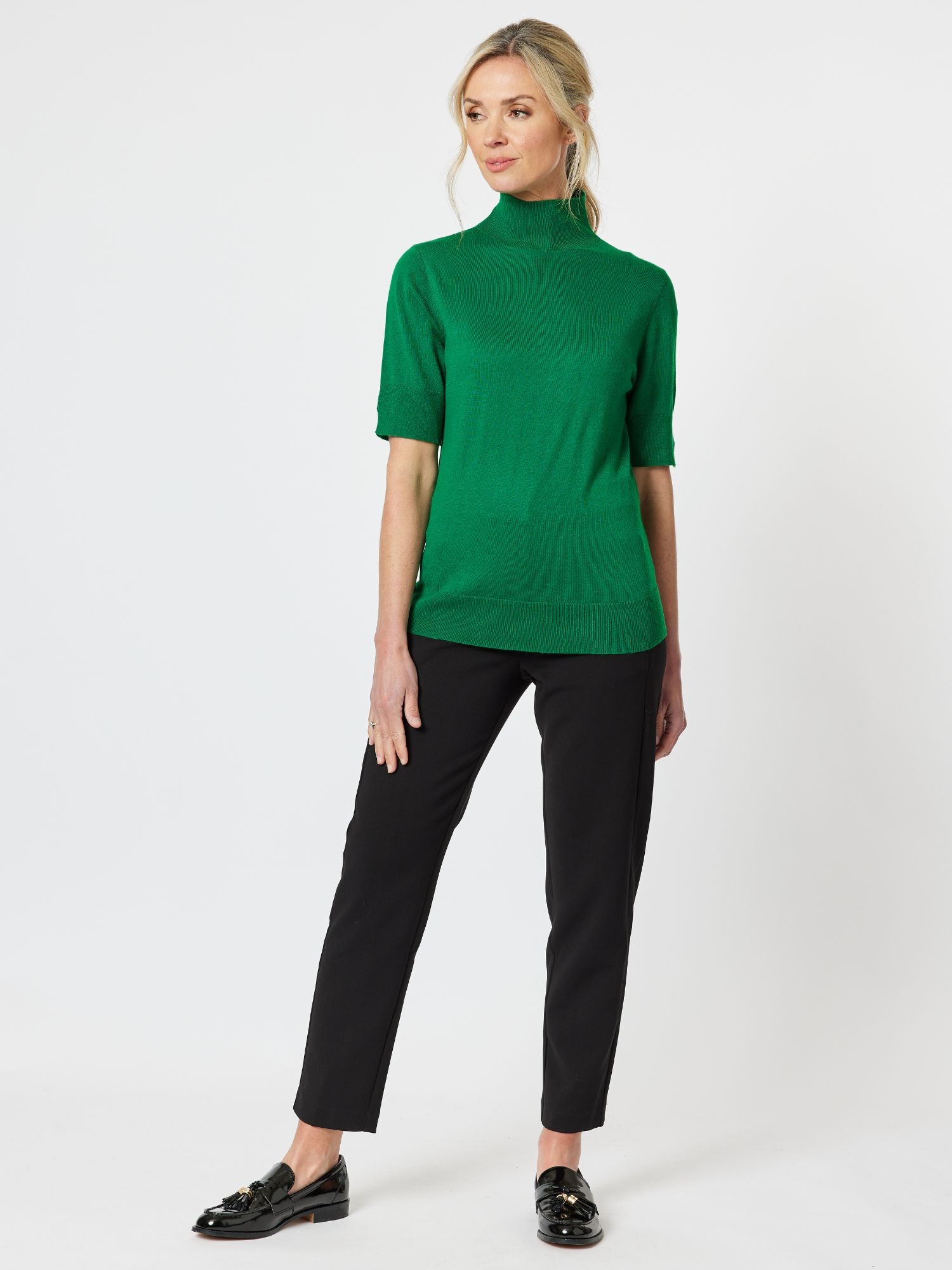 Donna Mock Neck knit