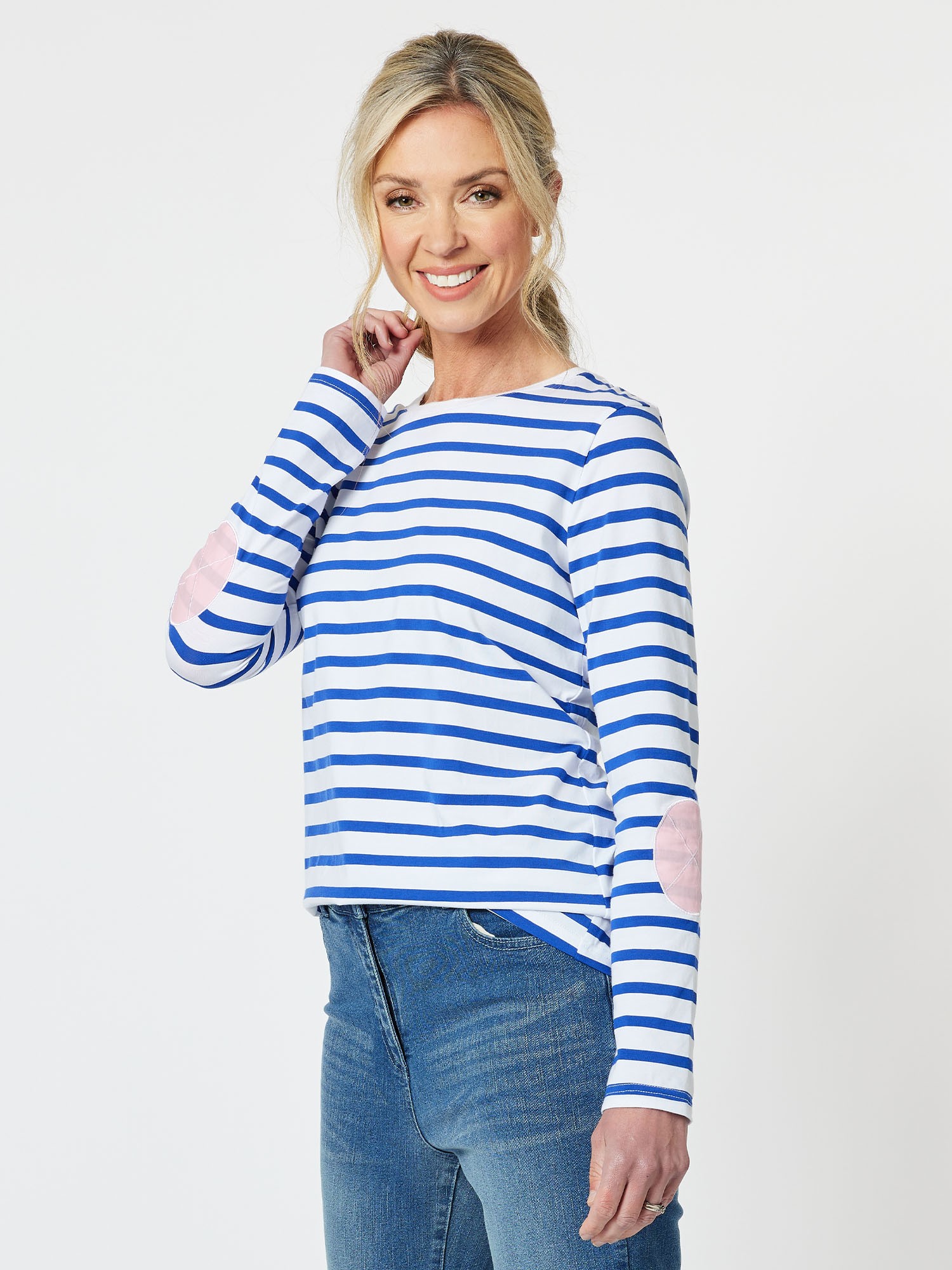 Emily Stripe Long Sleeve Top