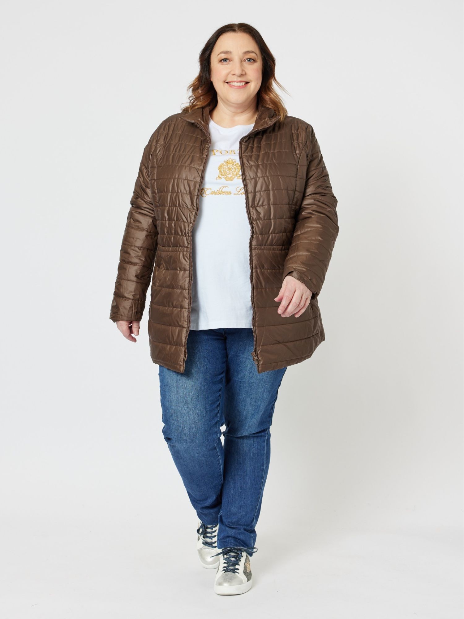 Pearlised Puffer Jacket