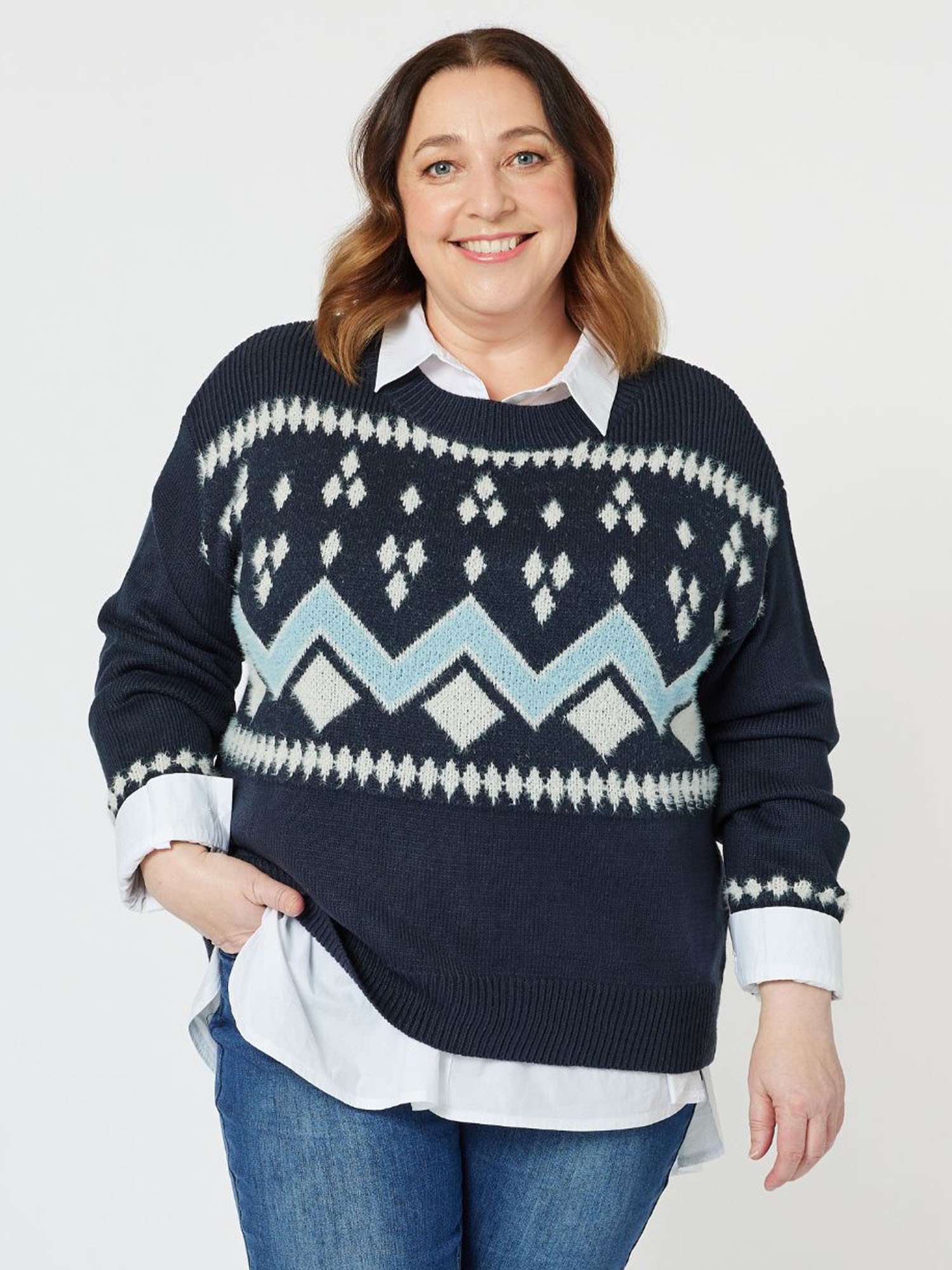 Aspen Fairisle Knit