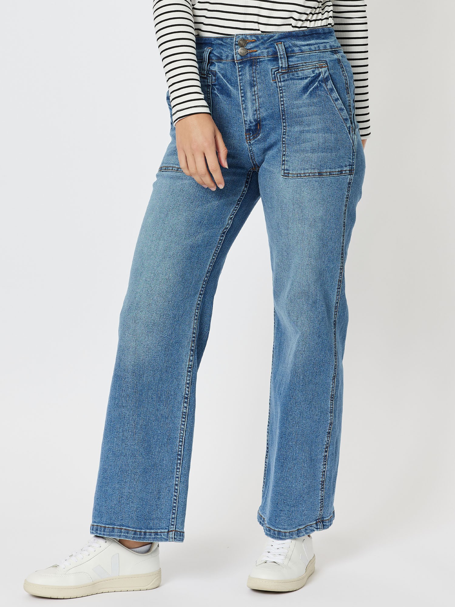 Hudson Wide Leg jean