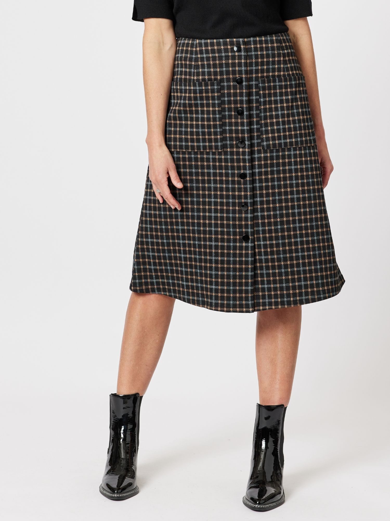 Charlie Check A Line Skirt