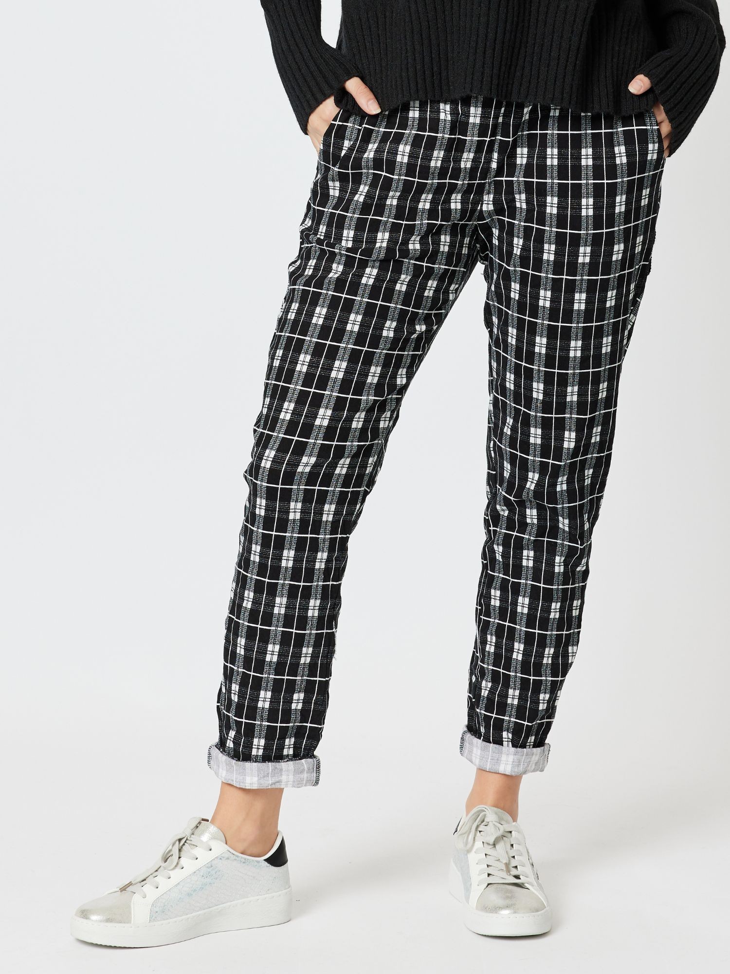 Stella Check Stretch Jogger