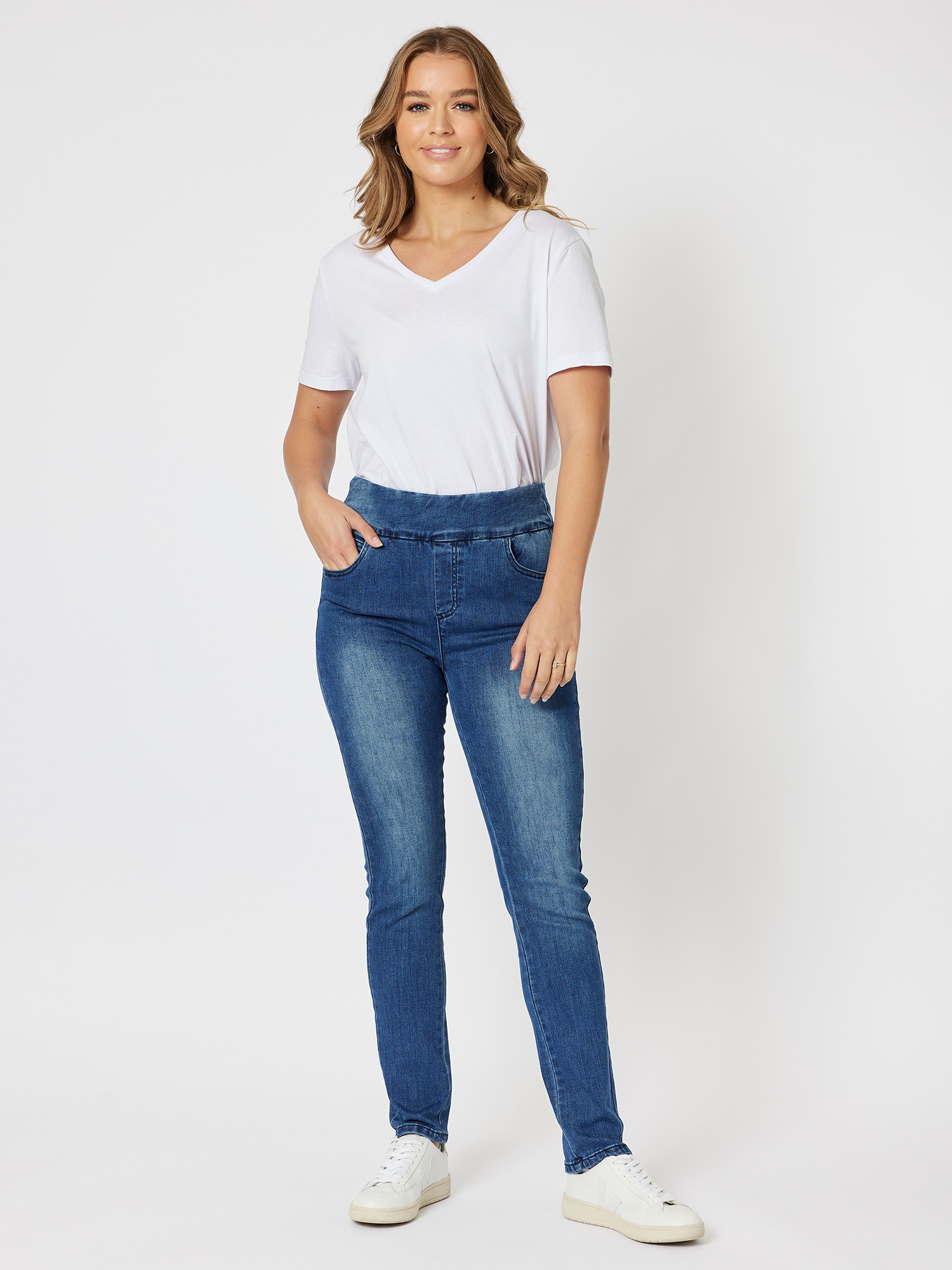 Millie Tummy Control Pull on Jean