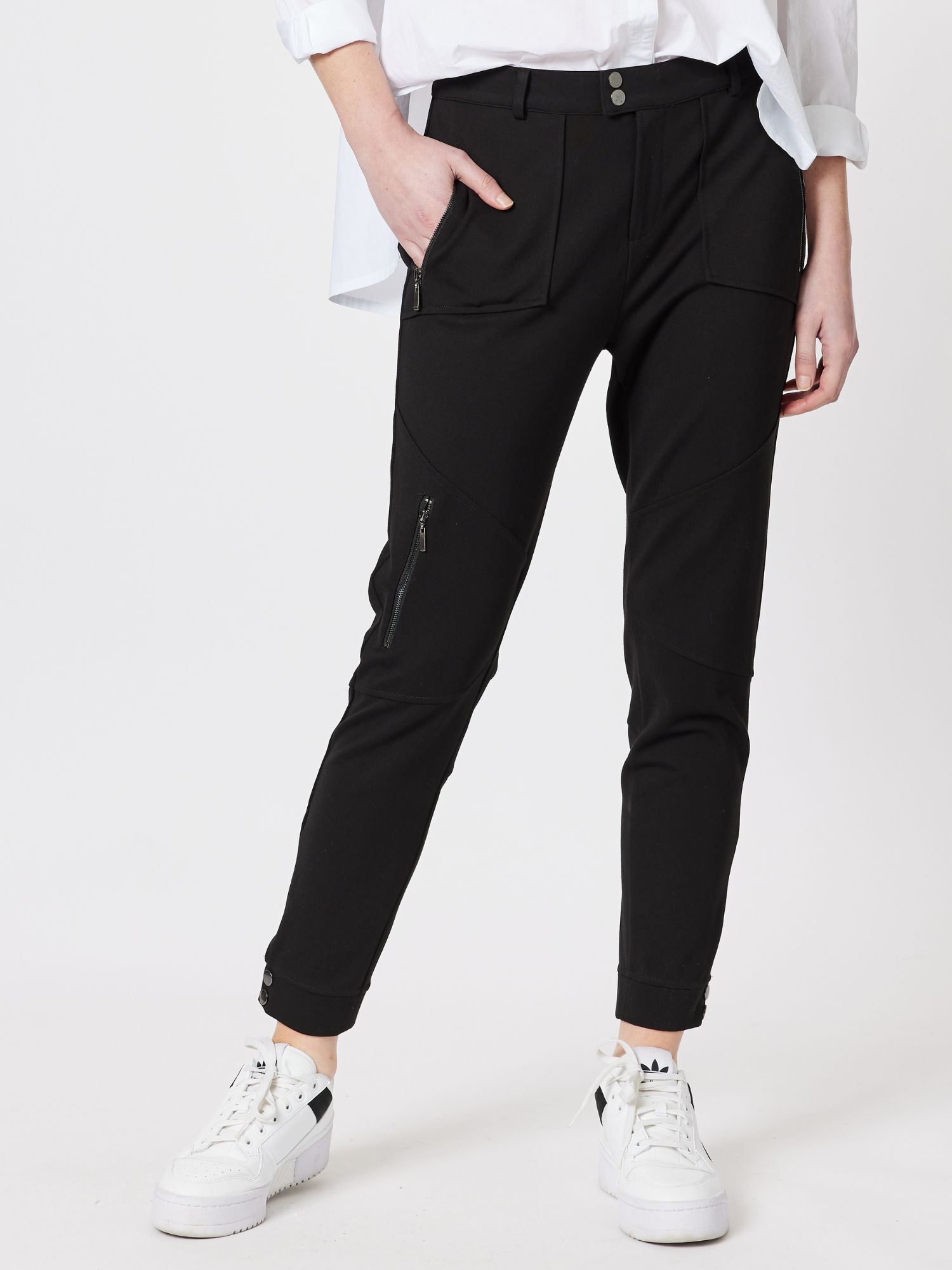 Twiggy Zip Detail Ponte Pant