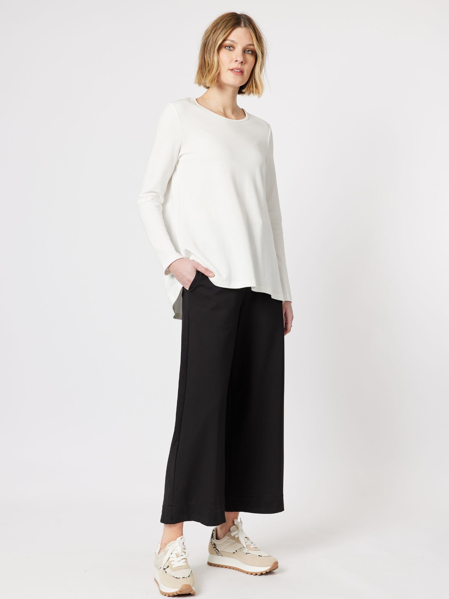 Milano A line Long Sleeve Top