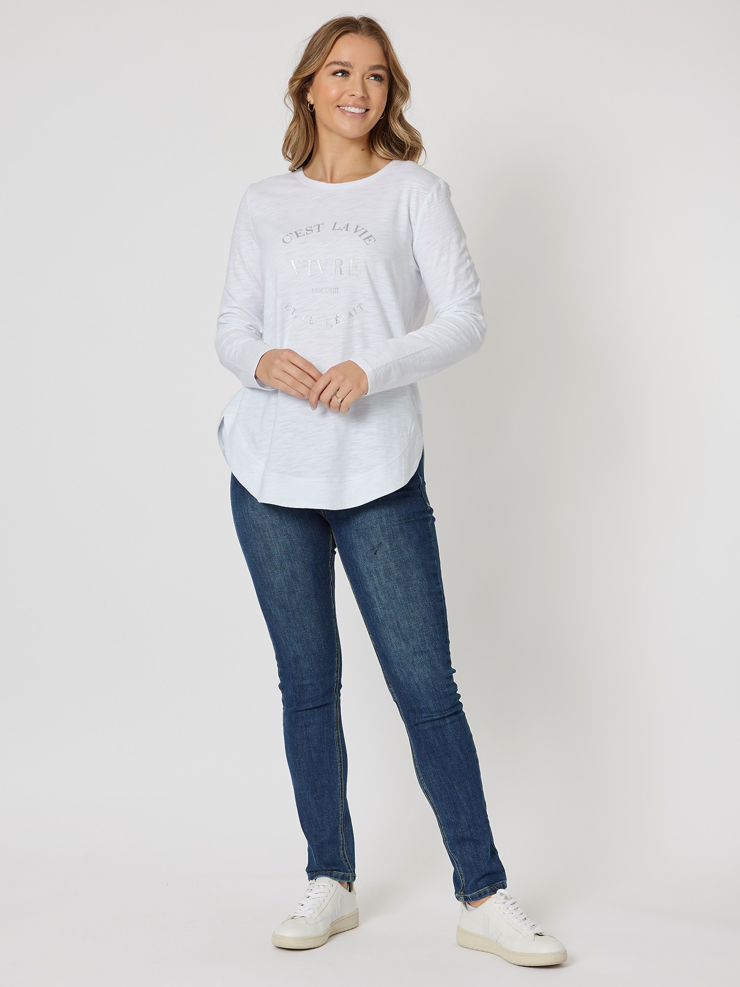 C'est La Vie Long Sleeve Top