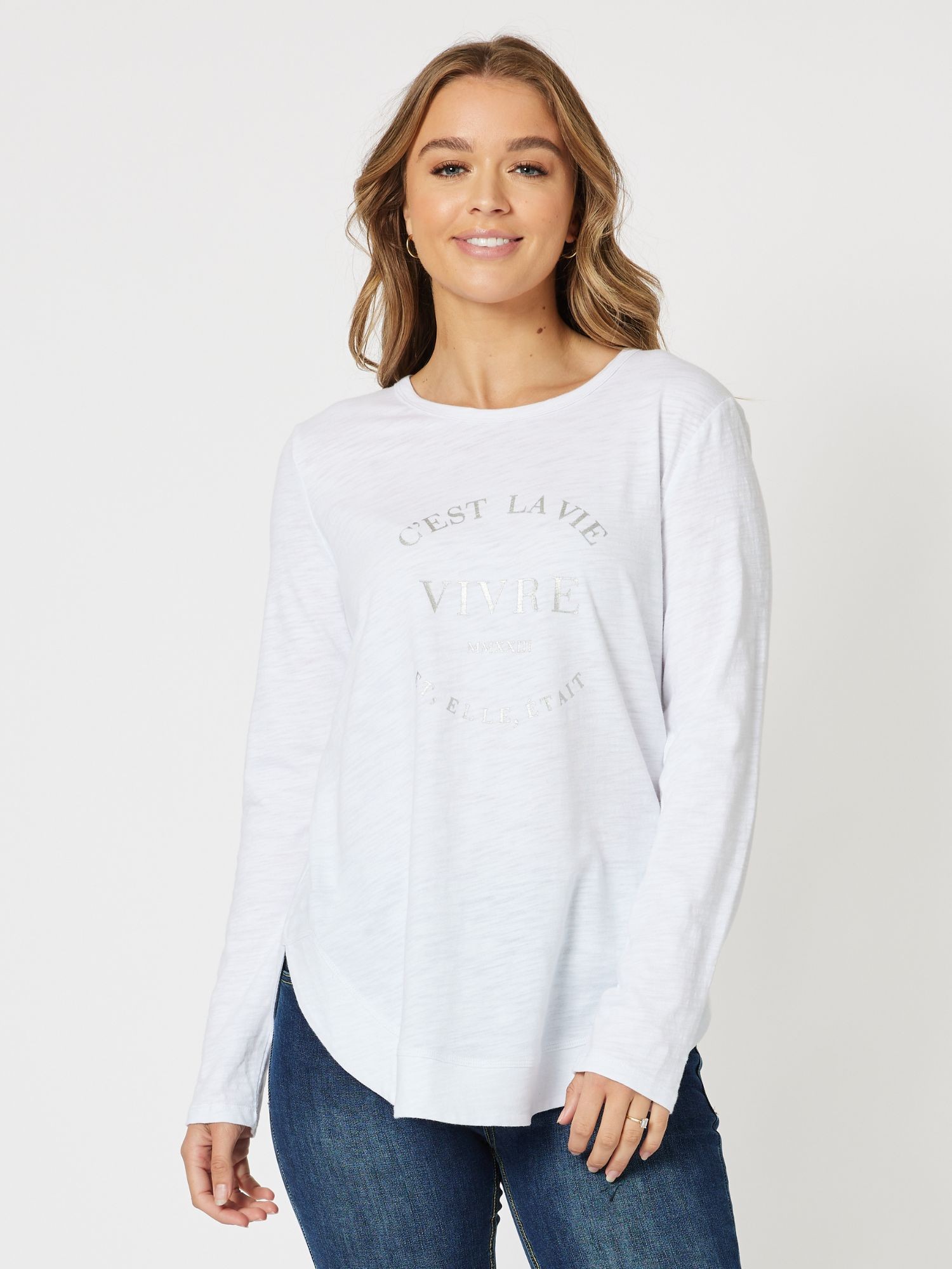 C'est La Vie Long Sleeve Top