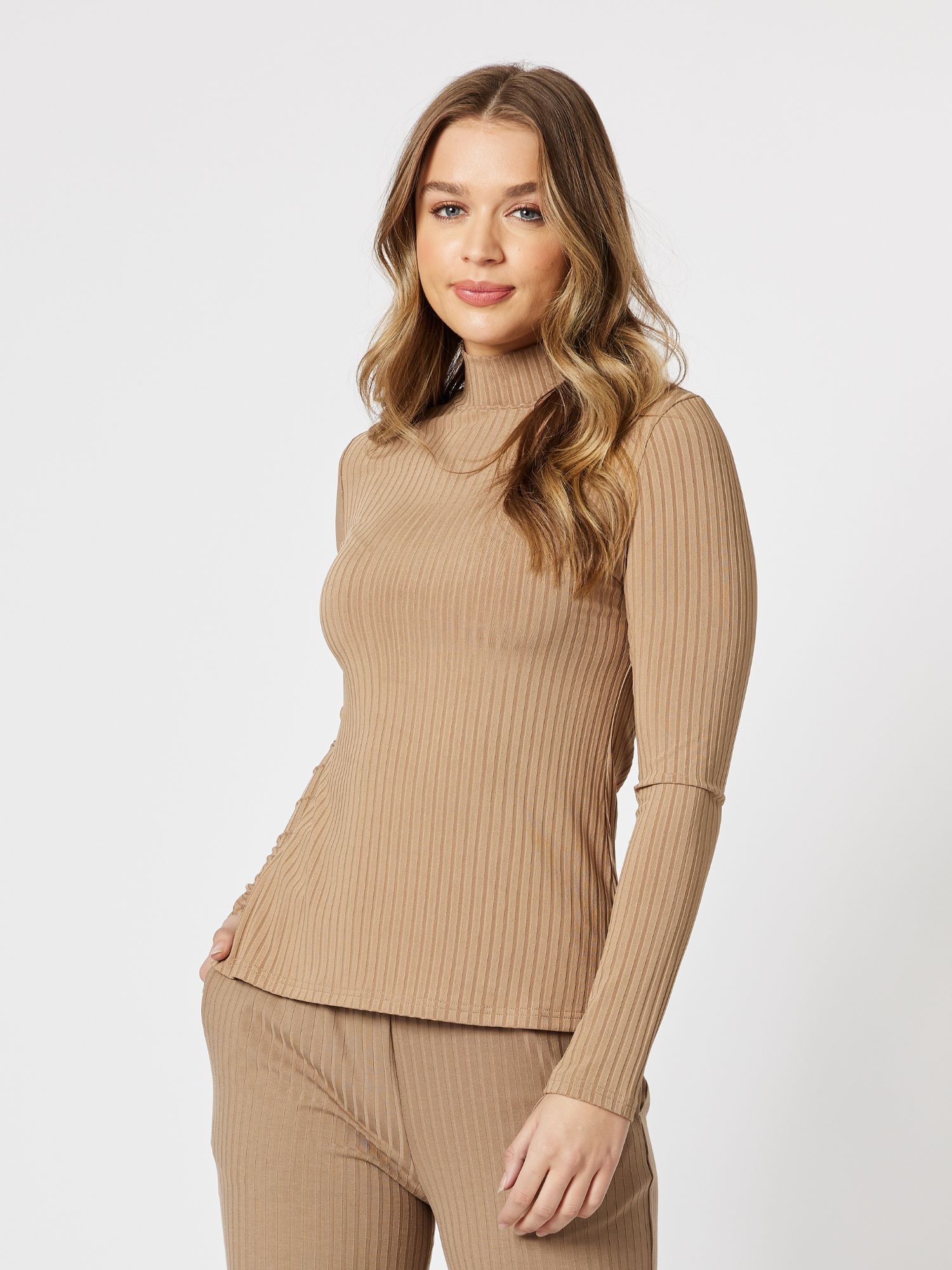 Courtney Mock Neck Skivvy