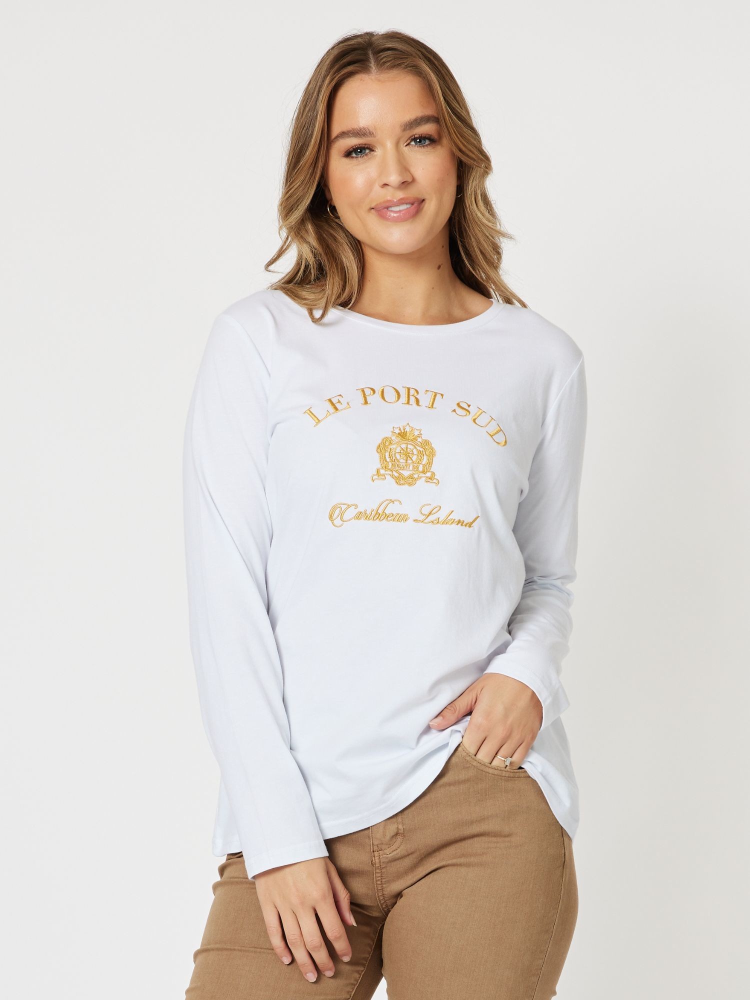 Le Port Sud Long Sleeve Top