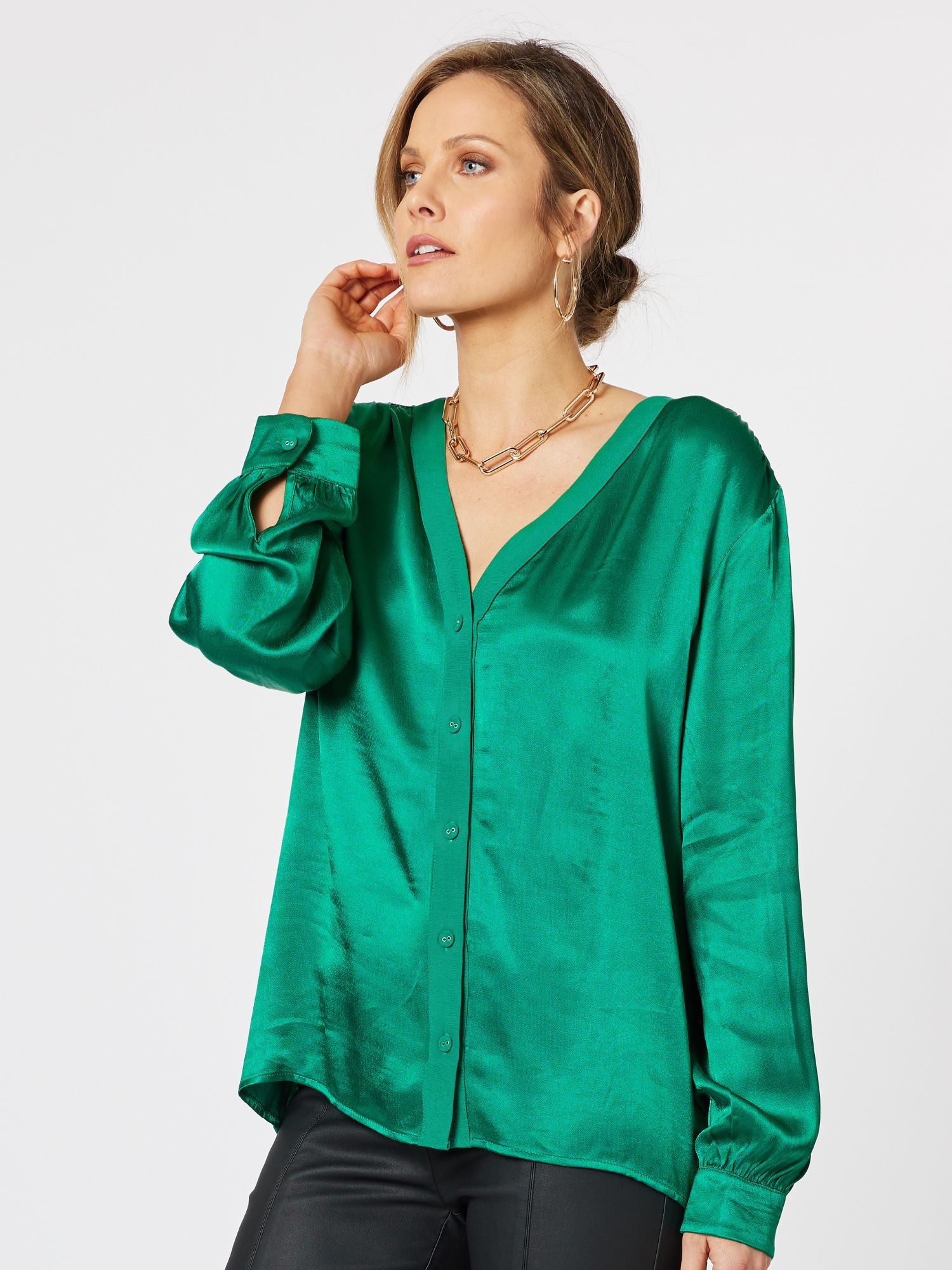 Collette V Neck Shirt