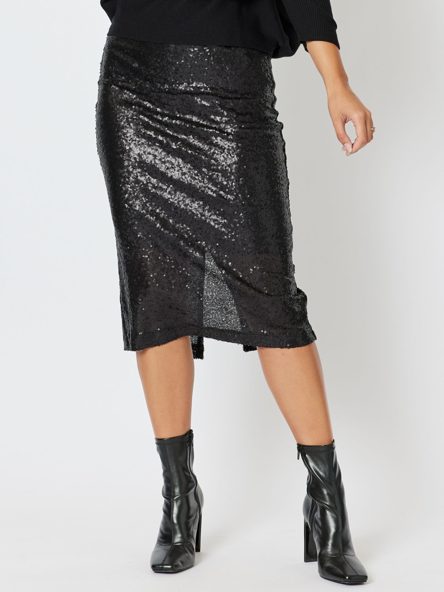 Darcy Sequin Midi Skirt