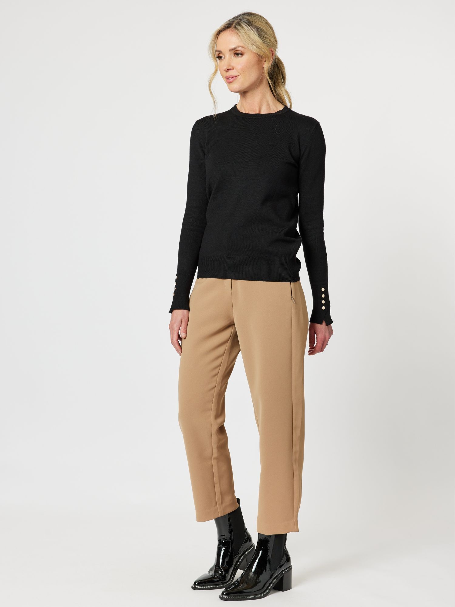 Sara Crew Neck Knit