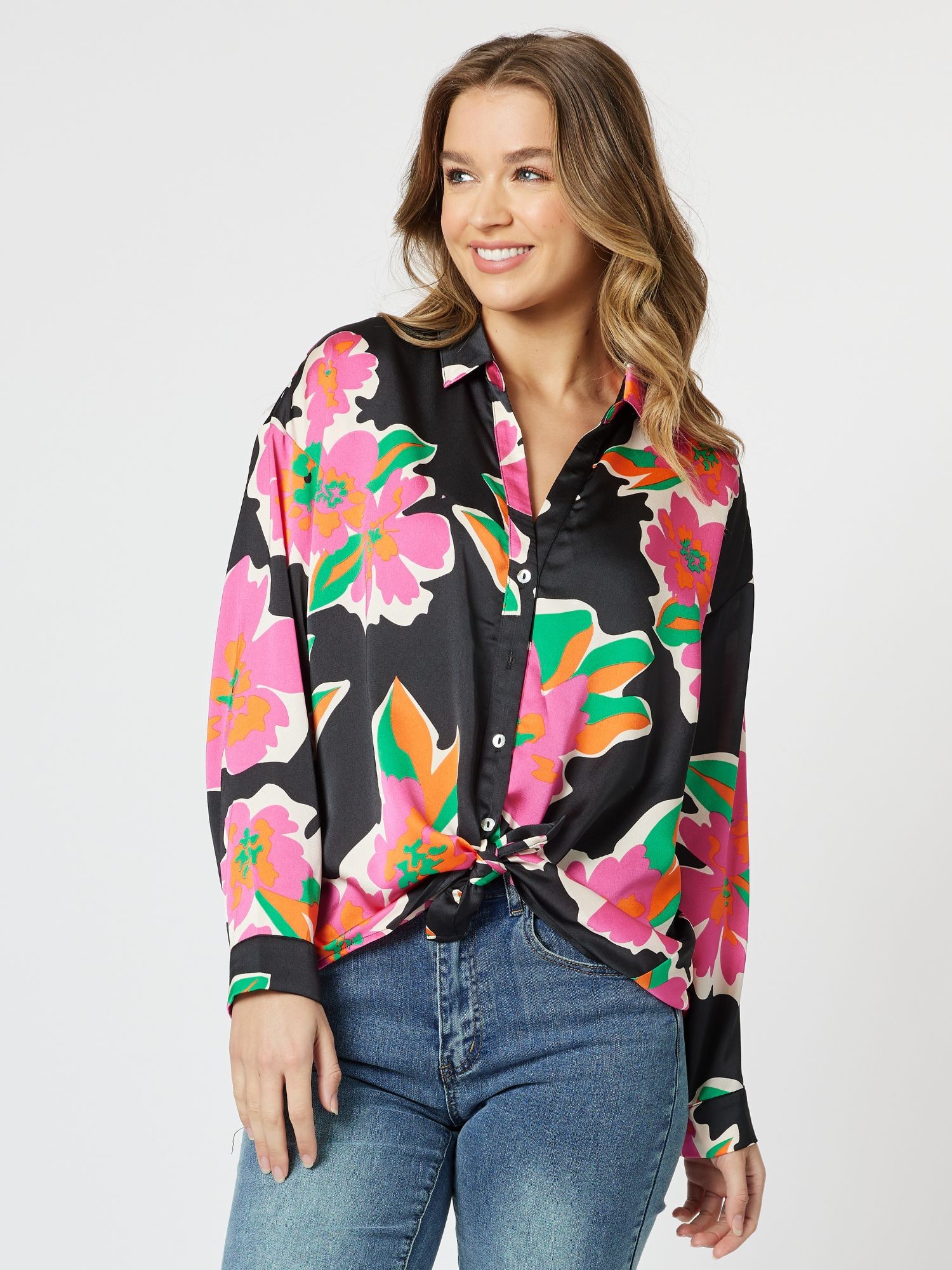 Bianca Print Shirt