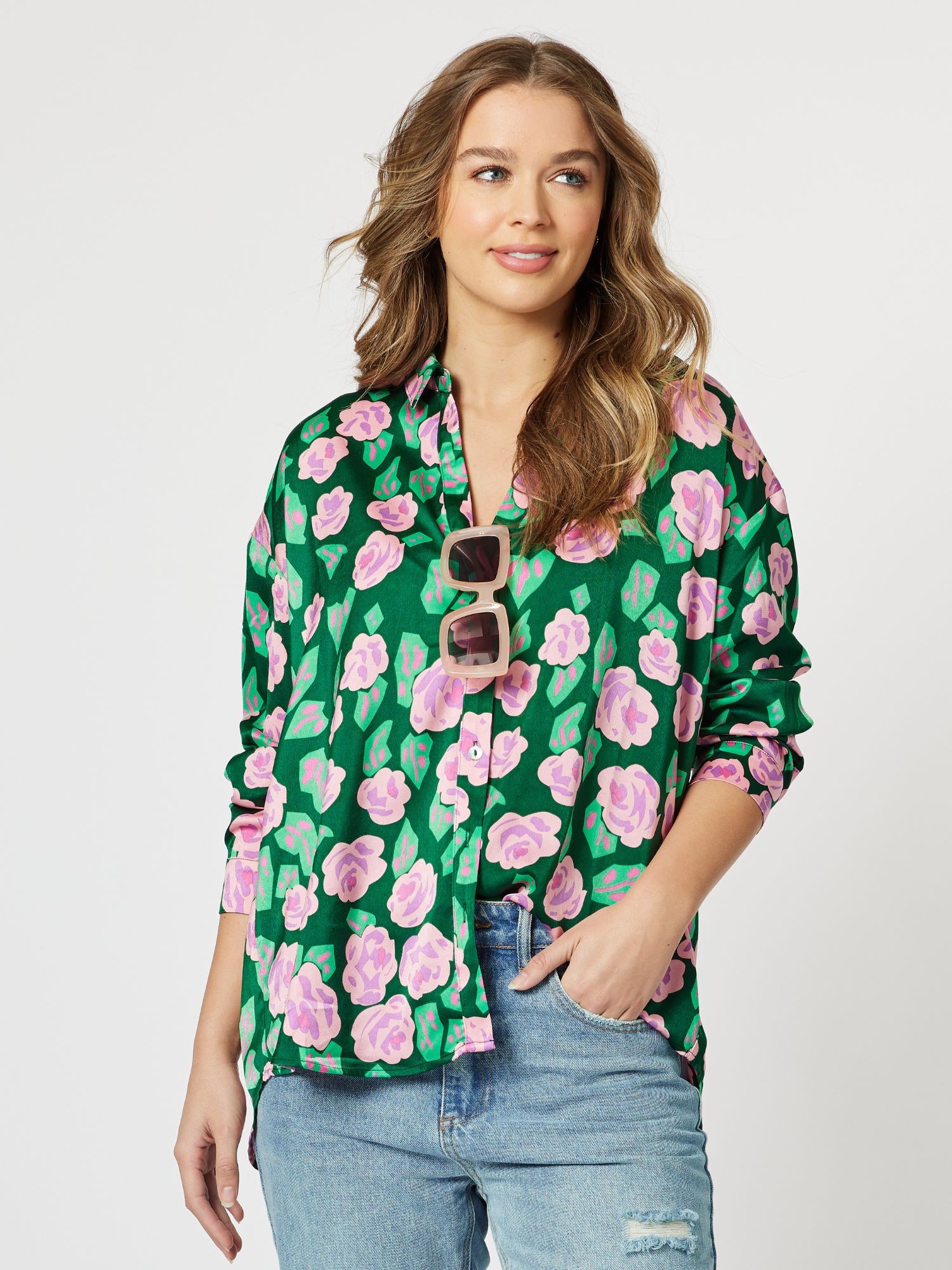 Bianca Print Shirt