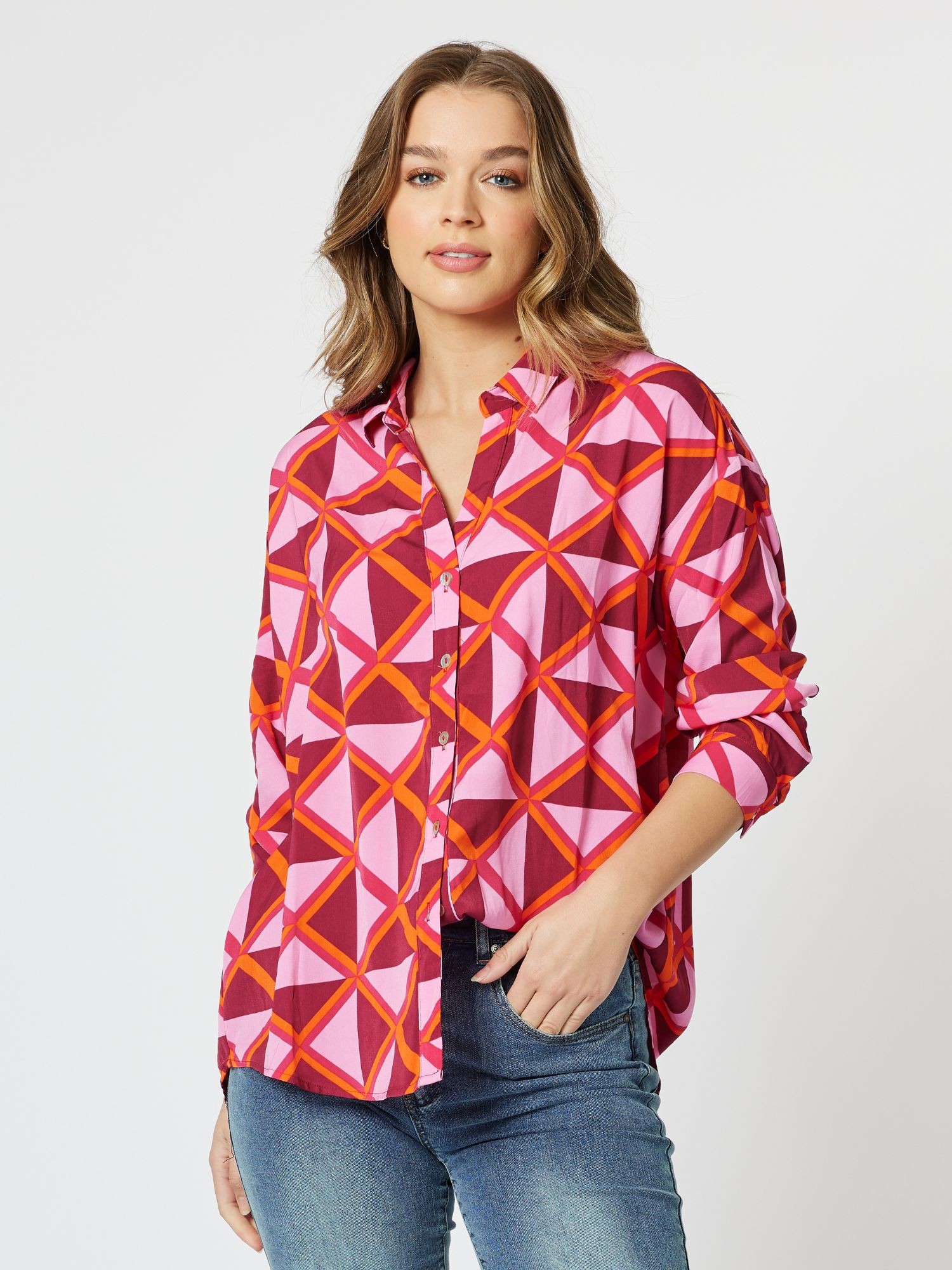 Bianca Print shirt