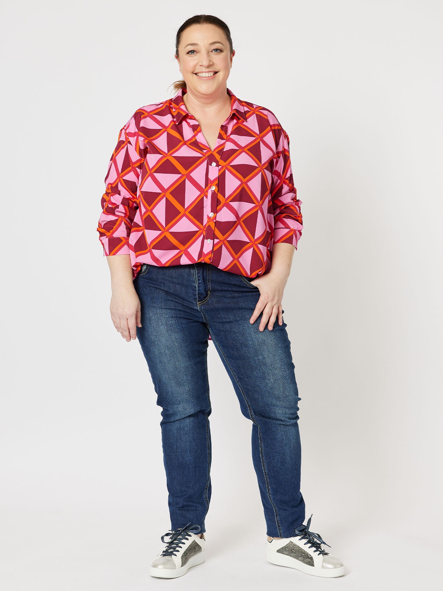 Bianca Print shirt