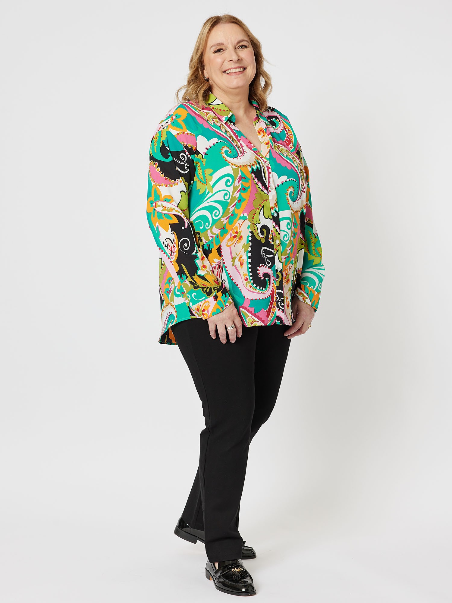 Bianca Print Shirt