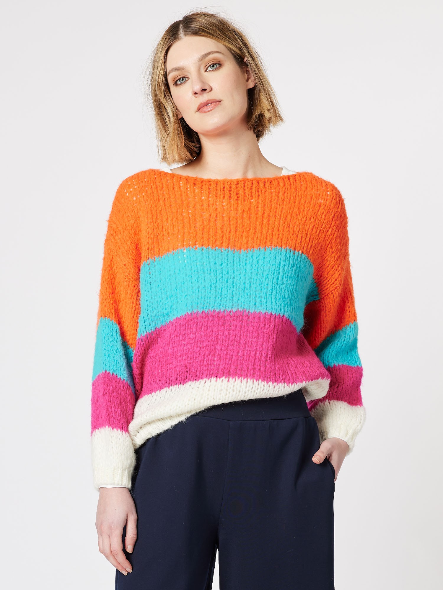 Kate Multi Stripe Knit