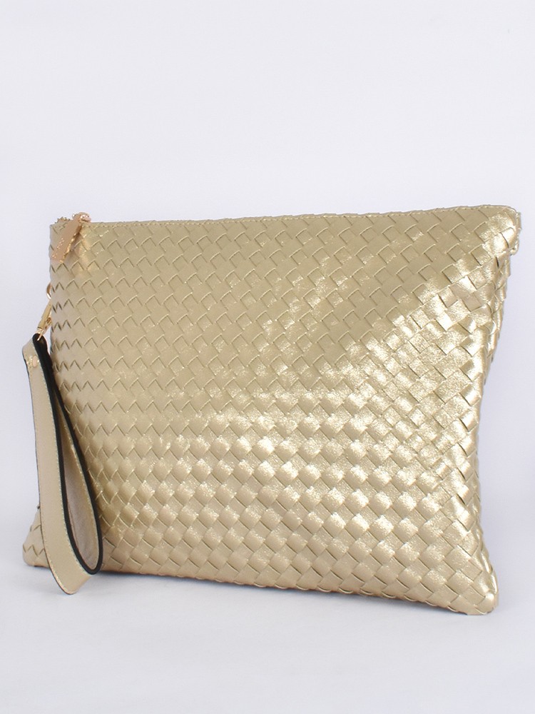 Sloane Large Plait Clutch