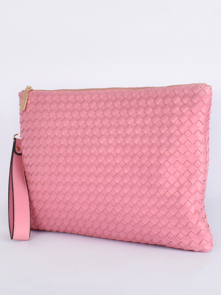 Sloane Large Plait Clutch